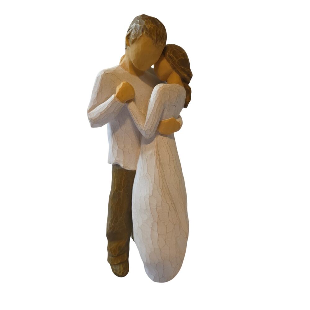 Willow Tree PROMISE Couple Love Susan Lordi Hand-Painted 9"h Figure Wedding Gift
